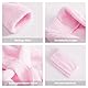 Xanewza 6 Stück Neugeborenen Fotografie Requisiten, Baby Fotoshooting Kostüme, Bademäntel Badetuch Outfit mit Hausschuhe Gurke Foto Requisiten für Kleinkind Jungen Mädchen 0-6 Monate(Rosa)