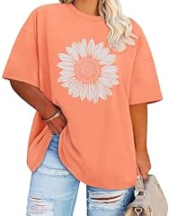 C Orange White Sunflower