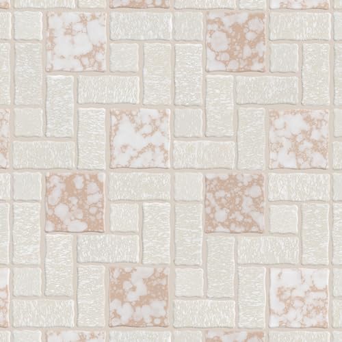 SomerTile FKOTMR80 Akademia Bone Porcelain Floor and Wall Tile, 11.75"