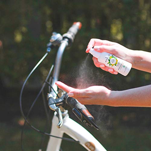 Attitude Hand Sanitizer Spray, Perfect Travel Size Format, Kills Bacteria And Germs, Vegan & Cruelty-Free, Lemon Leaves, 3.5 Fl Oz (Pack Of 1) (21392) #TOP2