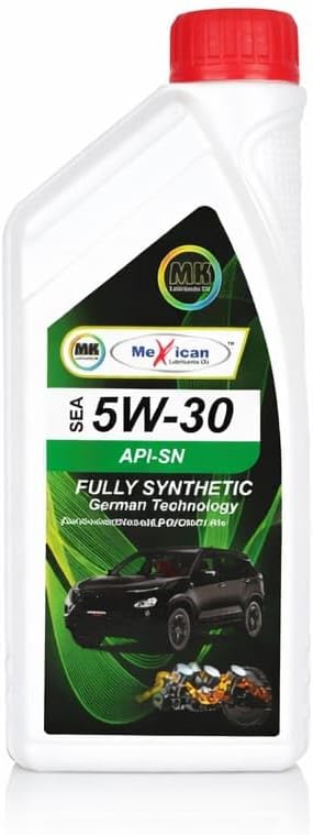 5W-30 Fully Synthetic Engine Oil 1L | API SN Car Motor Oil | High Performance Engine Protection | Improves Fuel Efficiency | For Petrol & Diesel Cars | 1 Kg Pack