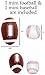 ImpiriLux Inflatable 5 Foot Tall Double Sided Football & Baseball Toss Target | Plush Mini Football and Baseball Included | Sports Game for Boys and Gils