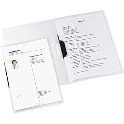 Preisvergleich Produktbild Elba 100551944 Diverse Mappen Bewerbungsmappe A4 PP farblos