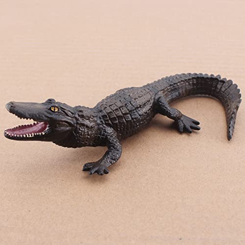 Sqdz Crocodile Figures 4.5Inch Realistic Alligator Toys Alligator Figurines Decoration Early Educational Cognitive Toy For 3 4 5 6 Kids Boys And Girls #TOP3
