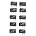 PMMCON 10 Pcs D2F-01F D2F01F Micro Switch Microswitch Compatible Subminiature Mouse Switch