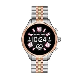 Michael Kors Access Smartwatch Gen 5 Lexington met Wear OS by Google met luidspreker, hartslagmeter, GPS, NFC en…