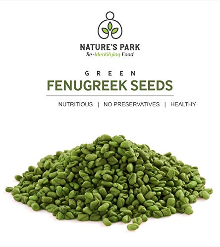 Image of Nature's Park Fenugreek Seeds Green Hari Dana Methi (Pet Jar) 150 g