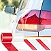 Patelai 16.4 ft x 2 Inches Self Adhesive Repair Light Tape Auto Tail Fog Lights Tint Headlight Lens (Red, Clear, Rolls)