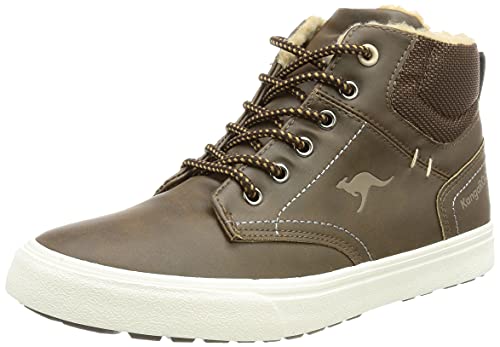 KangaROOS KAVU X Sneaker Jungen Braun - 35 - Sneaker High Shoes