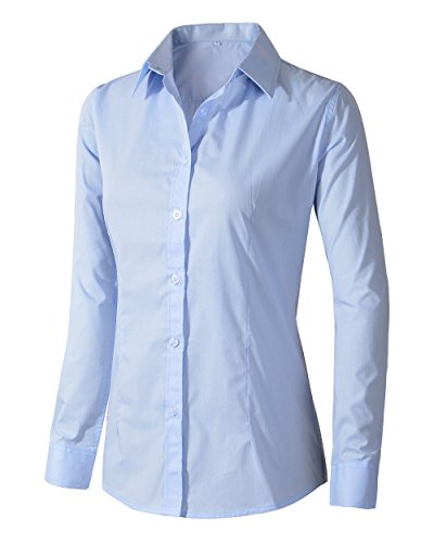 Benibos - Camisa de trabajo formal para mujer
