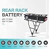Varstrom 48V 17.5Ah Rear Rack Ebike Battery - Lithium Ion Bike Battery for 0-1200W Electric Bike Motor Kit, for BAFANG Voilamart AW Ebikeling Pexmor L-Fater E-Bike Conversion Kit - W/Charger & Rack #4
