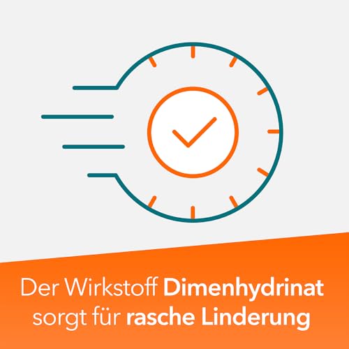 Reisetabletten-ratiopharm – Zur Vorbeugung und Behandlung von Reisekrankheit wie zum Beispiel Übelkeit, Schwindel und Erbrechen. Für angenehmeres Reisen für die ganze Familie, 20 Tabletten
