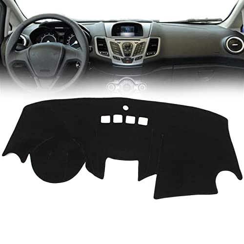 Tapis de tableau de bord de voiture pour Ford Fiesta 2009-2018 LHD