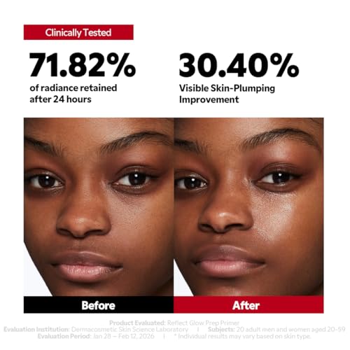Image of TIRTIR Reflect Glow Prep Primer | Luminous K-Beauty Skincare Primer, 95% Skincare, Clinically Proven Glow, Non-Sticky Grip, All Skin Types, (30ml, 1.01fl.oz)