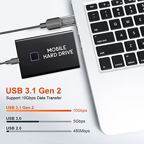 4-Pack USB C to USB Adapter [Gold-Plated],Type-C Male to USB 3.0 Female Adapter,Thunderbolt 3/4 to USB OTG Adapter for MacBook Pro 2020,iPad Pro 2020,MacBook Air 2020 and More Type C Devices (Grey) - Thumbnail 5