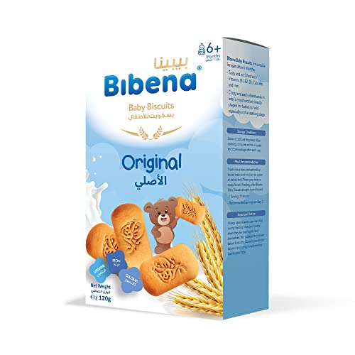Bibena Original Flavour Baby Biscuits 120 g