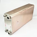 120 Plates Heat Exchanger Beer Wort Chiller Cooler 304 Stainless Steel for Home Brewing Beer