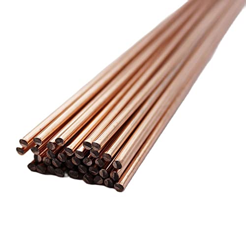 GatherTOOL 250mm Phosphor Copper Brazing Alloy Welding Rods Alloy Copper Brazing Rods (Size : 2.5x250mm 4pcs)