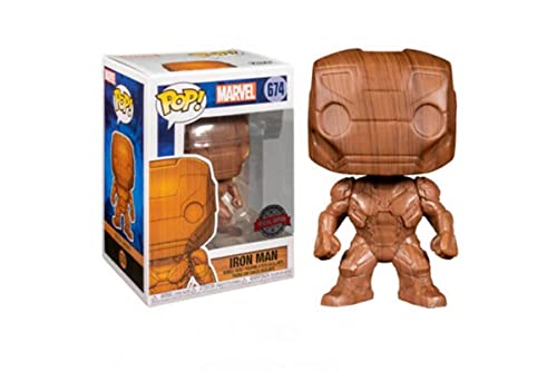 Sale Funko Pop Iron Man 674- Iron Man Wood Deco