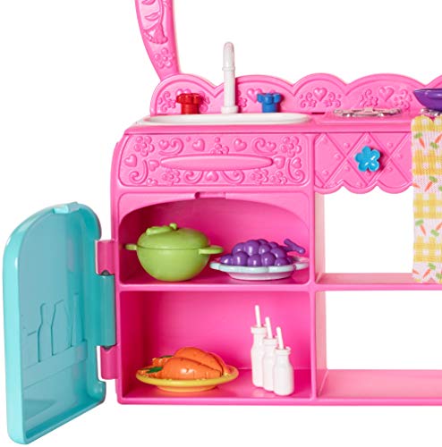 Enchantimals Kitchen Fun Playset + Bree Bunny Doll & Twist Figure #TOP5