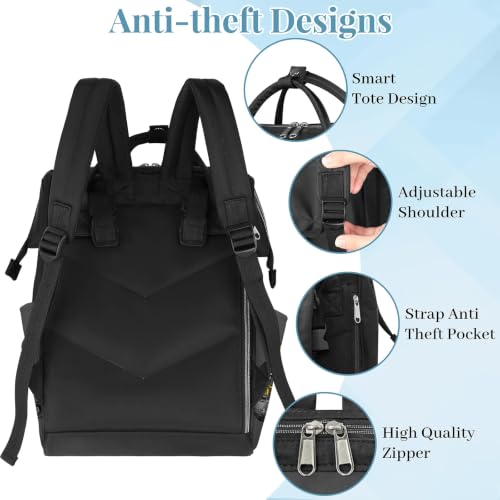 Image of Customized Diaper-Backpack Waterproof Nappy-Bag Baby-Gift Excavator | Monogram Baby Nappy Bag for Traveling Stroller Organizer Mommy Bag for New Parents Mom Dad Personalized Baby Shower Gifts