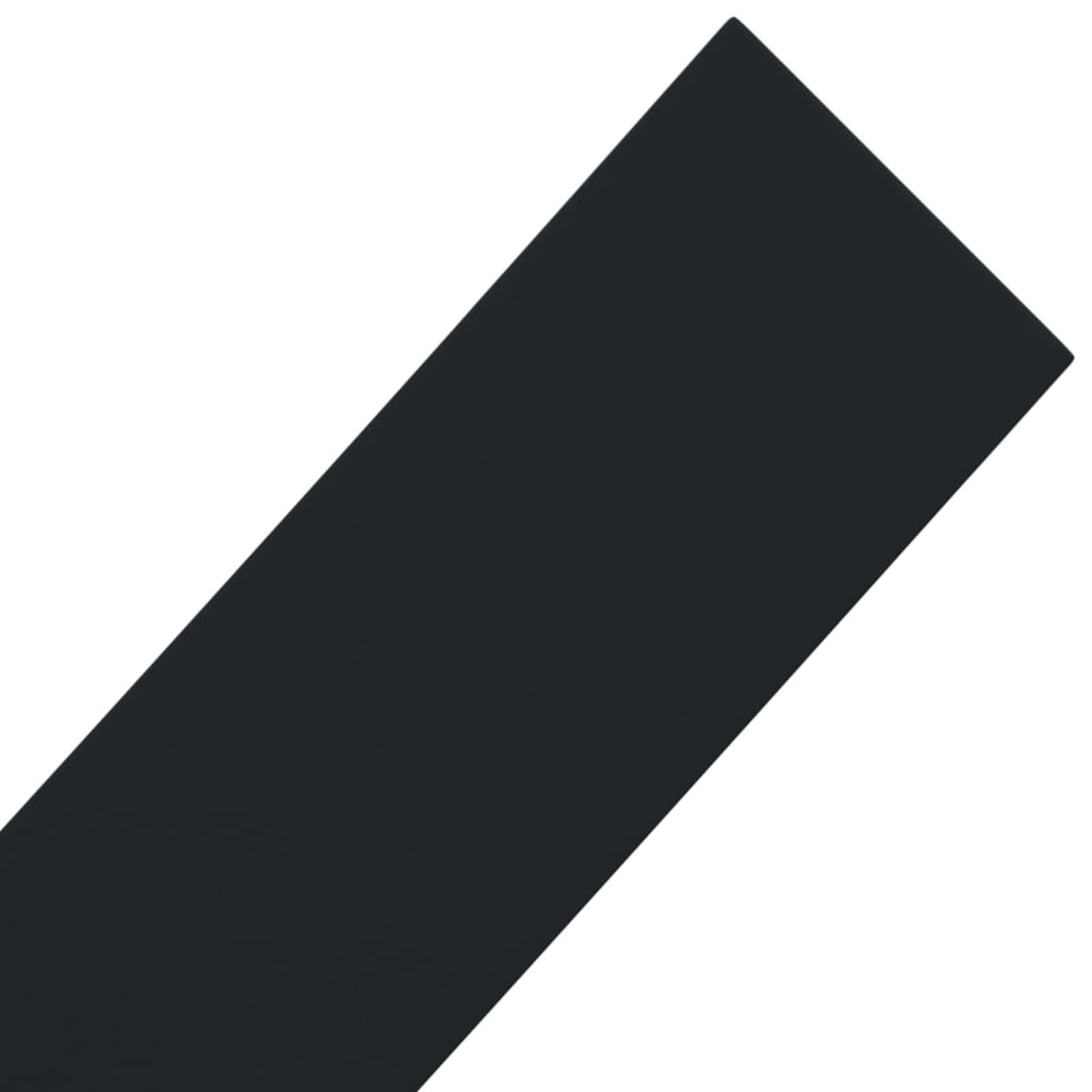 Bordo per prato, 4 pezzi, nero, 10 m x 10 cm, in polietilene, flessibile per aiuole, aiuole e laghetti, resistente ai raggi UV, resistente alle intemperie