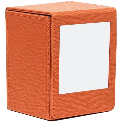 NVOQILIN Scatola di visualizzazione quadrata con magnete, contiene più foto da viaggio amichevole Photo Frame Storage Box Case Film Organizzatori