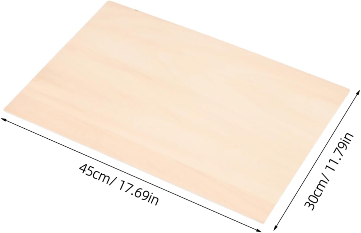 Uonlytech 2pcs Wood Carving Boards for Printmaking Smooth Engraving Plates for Artists and Beginners Lightweight Craft Material for Teaching and Practice