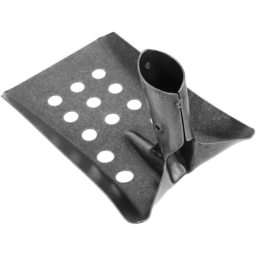 COHEALI Pala per Liquami in Metallo Estremità Quadrata, Strumento Portatile per Pulizia di Fanghi e Fossi di Drenaggio, Dimensioni Ridotte per Uso in Fognature