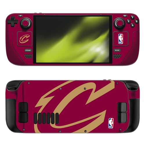 Autocollant Steam Deck OLED logo Cleveland Cavaliers NBA par Head Case Designs