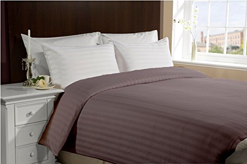 Lasin BeddingLuxury Soft 300 TC 100% Cotton, Hidden Zipper, Duvet Cover- 86" x 86" Queen/Full - Purple