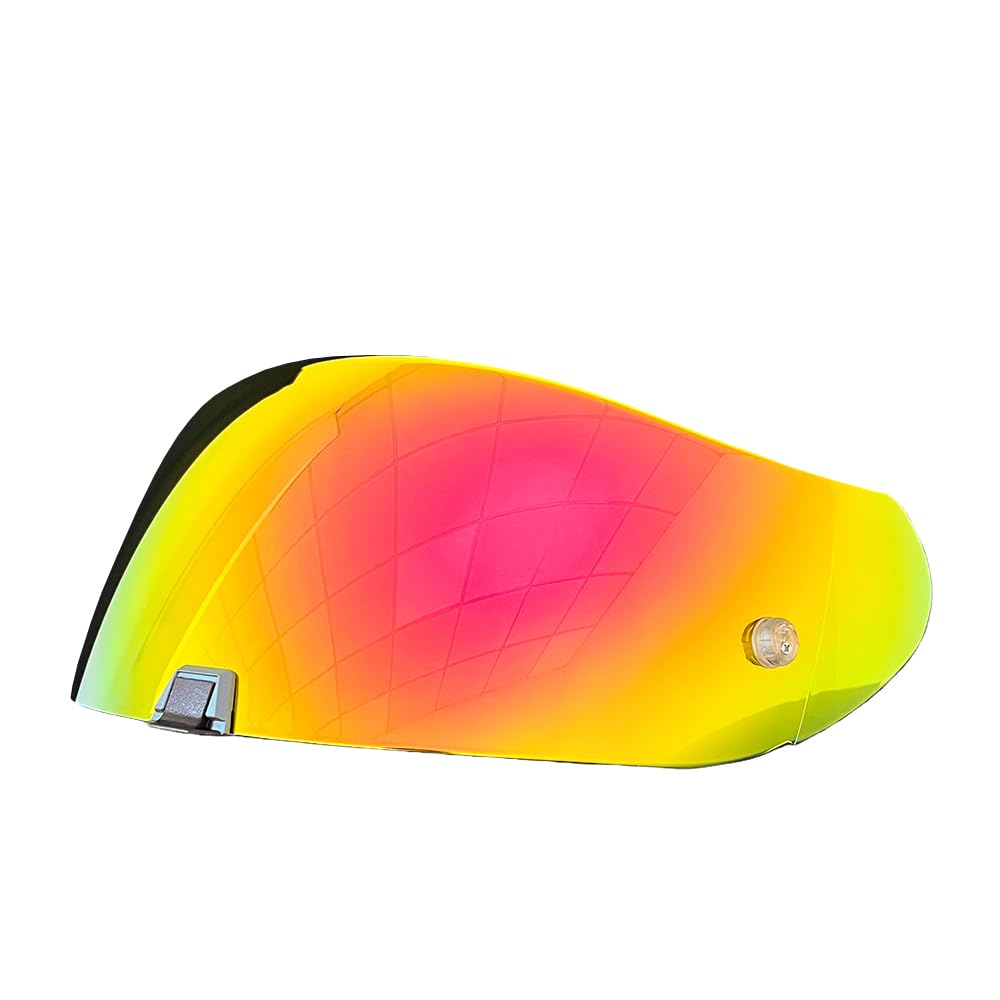 ZQIYDYP T520 Helmet Visor,UV Protective Scratch-resistant Windproof Helmet Visor Face Shield for R1,R1 Air,R1 EVO,T520,ST1400,391 (Revo Pink Gold-day