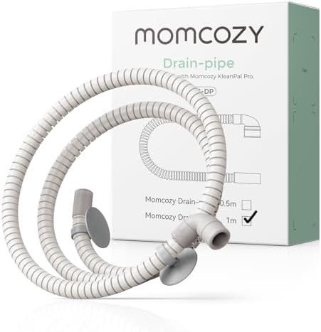 Momcozy Soft & Safe Drain Hose for KleanPal Pro Baby Bottle Washer โ Flexible, Durable Replacement Accessory for Easy Water Drainage (1M)