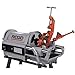 RIDGID 73447 Model 300 Threading Machine, Compact heavy-duty Pipe Threading Machine with 1-1/2-inch to 2-inch NPT and Hammer-Type Chuck with Rocker-Action Jaws