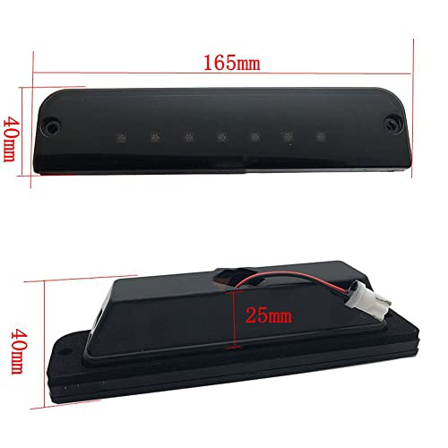 Lâmpada De Freio Traseira De Alta Montagem Led Terceira Luz De Freio Para Jeep Wrangler TJ 1997-2006