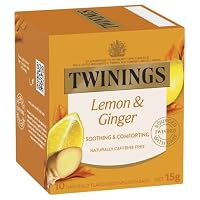 Twinings Lemon and Ginger Tea Bags 1.5 g