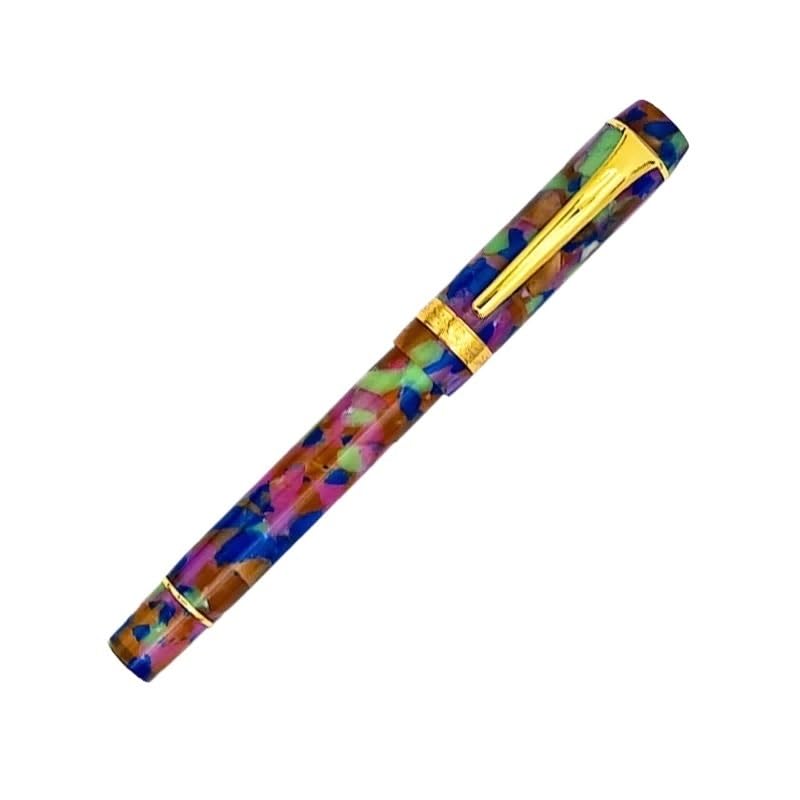 Stylo-plume acrylique de luxe XMKT avec pointe iridium pour le bureau