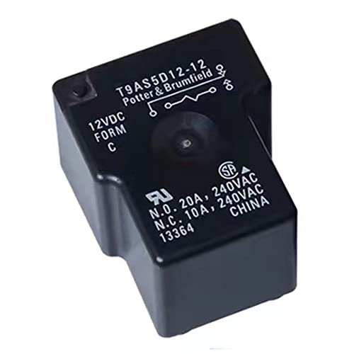 T9As1D12-12 12Vdc 30A Spst-No 30A Pcb 4Pins Power Relay For Dryer Control Board Replacement Relay For Safe And Easy Circuit Protection And Equipment Protection #TOP3