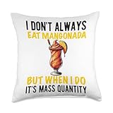 Mangonada Mango Chamoy Mexican Candy Comida Mexicana Mexico Throw Pillow