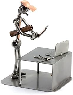 Steelman24 I Nuts and bolts sculpture Engineer I Handmade ornaments I Made in Germany I I Metal figurine