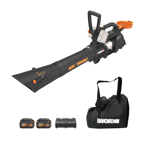 WORX Trivac 40V 3-in-1 Leaf Blower Vacuum Mulcher