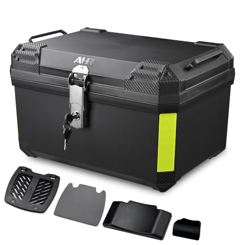 Amazon | AHR バイク リアボックス 65L 大容量 トップケース 軽量 防水