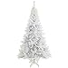 Produktbild Sunjas Weihnachtsbaum weiß, 120/150/180/210 cm Weiß, künstlicher Weihnachtsbaum, Kunsttanne mit Metallständer und schwer entflammbar, Hochwertiger Christbaum, weiße Tannenbaum (210cm)