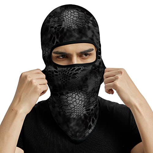 Image of 3D Balaclava Ski Mask Motorcycle Full Face Mask Outdoor Tactical Hood Headwear Mask Ghosts Skull Mask Men Women for Halloween