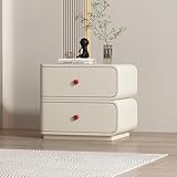 Solutions de rangement efficaces : cette table de chevet dispose d'un tiroir de rangement à double couche, offrant un espace pratique pour cacher des livres, des verres et d'autres éléments essentiels pour une pièce bien rangée. Le plan de travail spacieux offre un endroit idéal pour les petits articles tels que les téléphones portables, les montres et les tasses à eau, assurant la praticité tout en gardant votre espace rangé et sans encombrement.