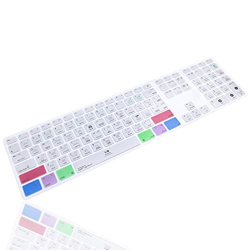 Protector de teclado silicona Logic Pro X para iMac G6 miniatura 1