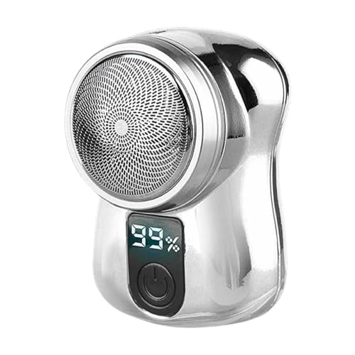 Mini Barbeador Elétrico Masculino Portátil Leve Carregamento USB Recarregável Digital SouFast Premiu