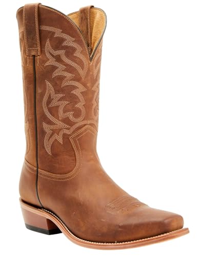 Men's Crazy Horse Vintage Western Boot Square Toe - Bbm85