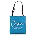 Capri Italy Beach Graphic Tote Bag