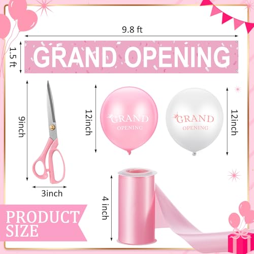 Image of Mixweer Grand Opening Ribbon Cutting Ceremony Kit, Pink